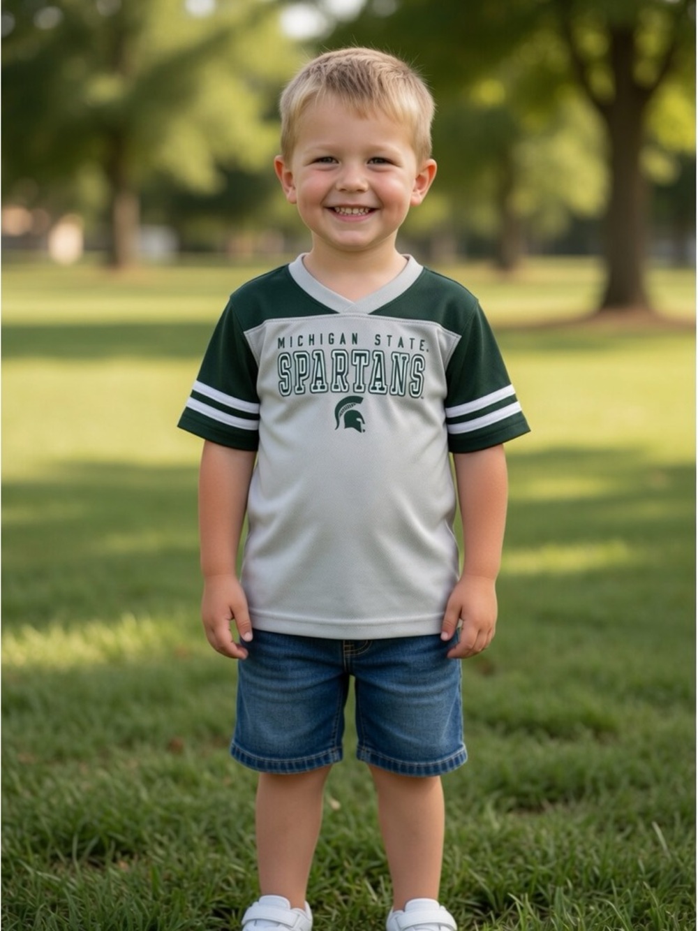 Michigan State Spartans Kids Short-Sleeve Tee Jersey top 4T